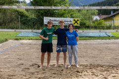 De zwa Potschatn und de gschickte (vlnr: Benjamin Schildböck, Jakob Eigelsreiter, Marier Hutter)