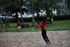 Johannes Renz beim Aufschlag