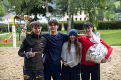 Das Gewinnerteam Les Buam du manchette