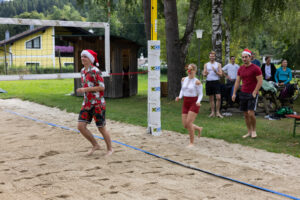 Das Team frohe Weihnachten sorgt für weihnachtliche Stimmung